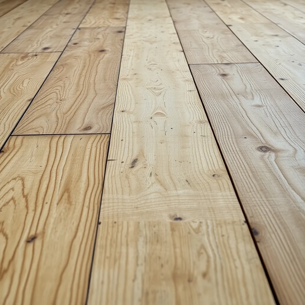 Podłoga z OSB na starych deskach