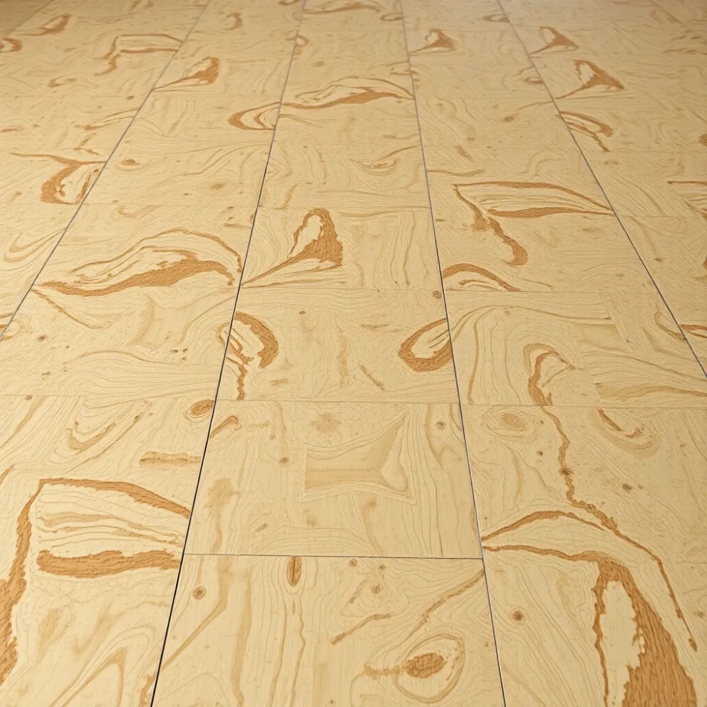 Podłoga z płyty wiórowej