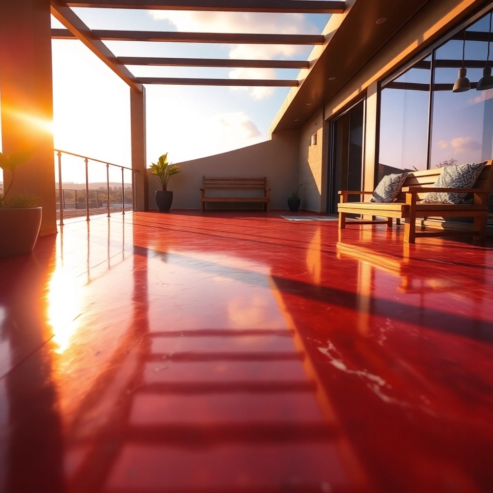 Posadzka epoksydowa na taras