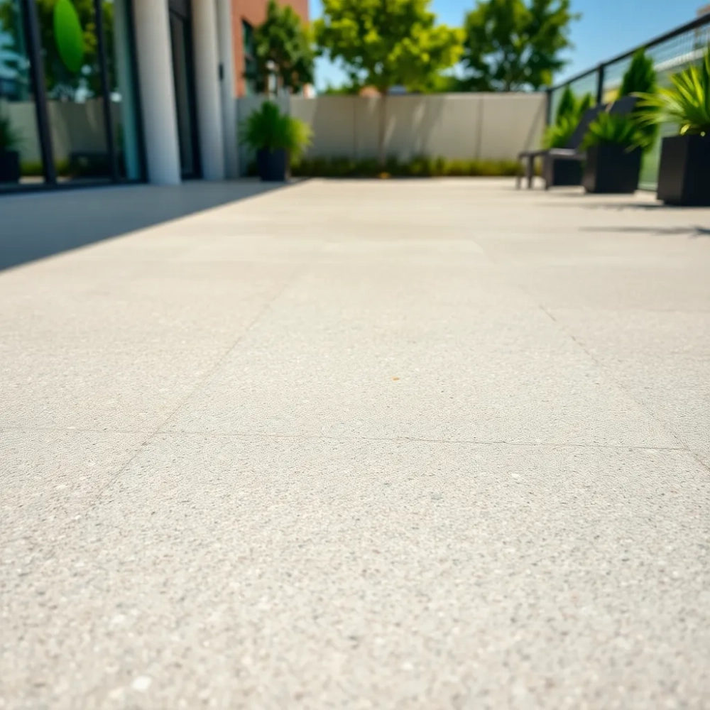 Posadzka kwarcowa na zewnątrz