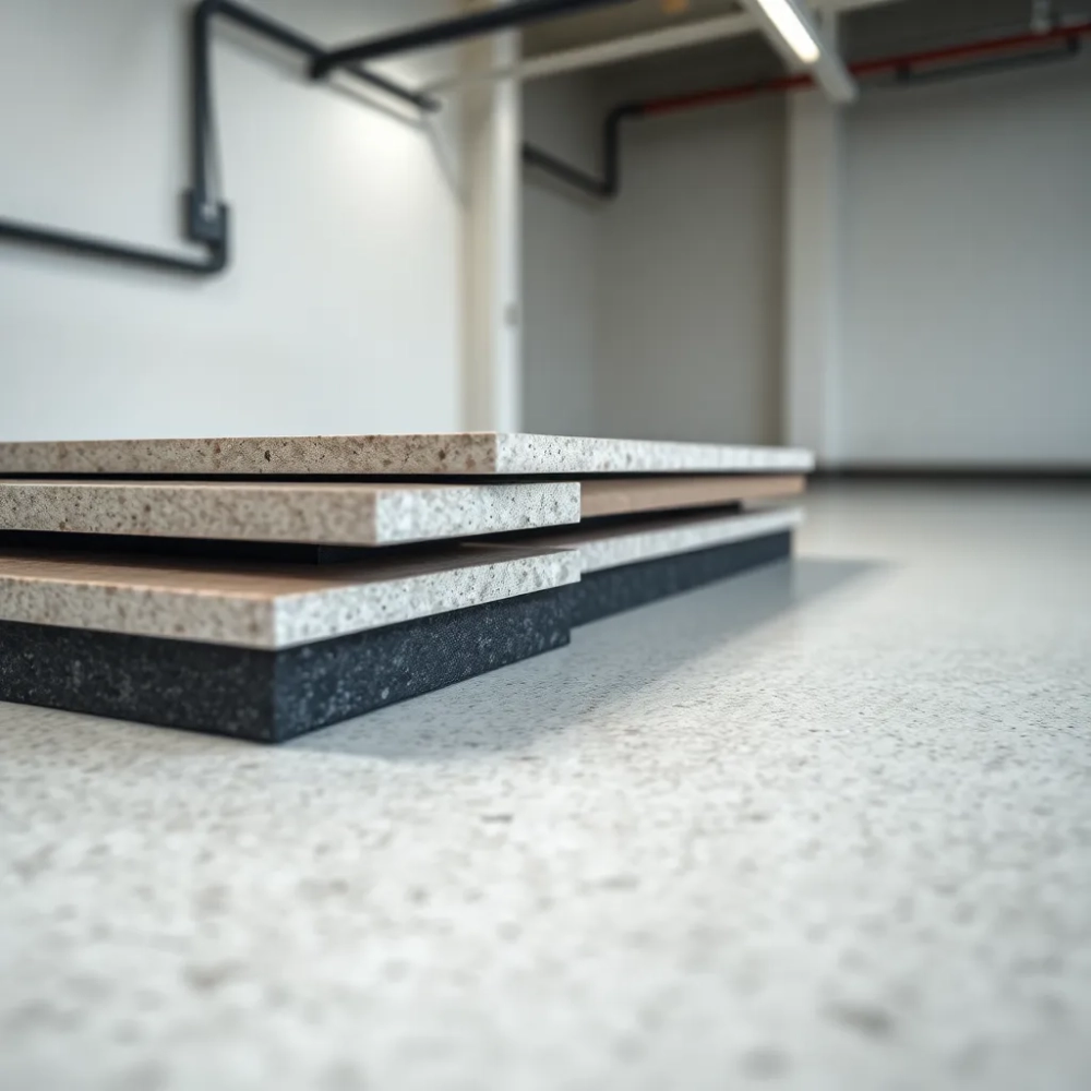 Posadzka przemysłowa w garażu warstwy