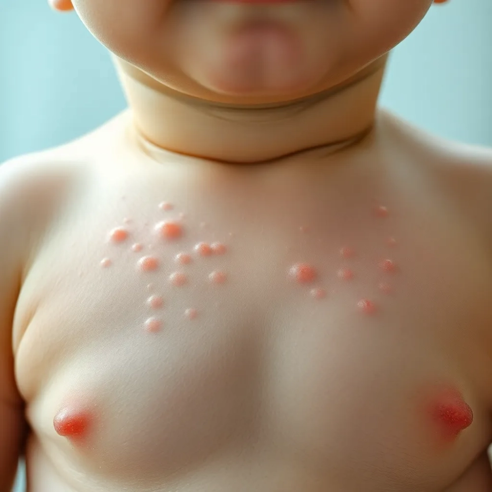 potówki czy alergia