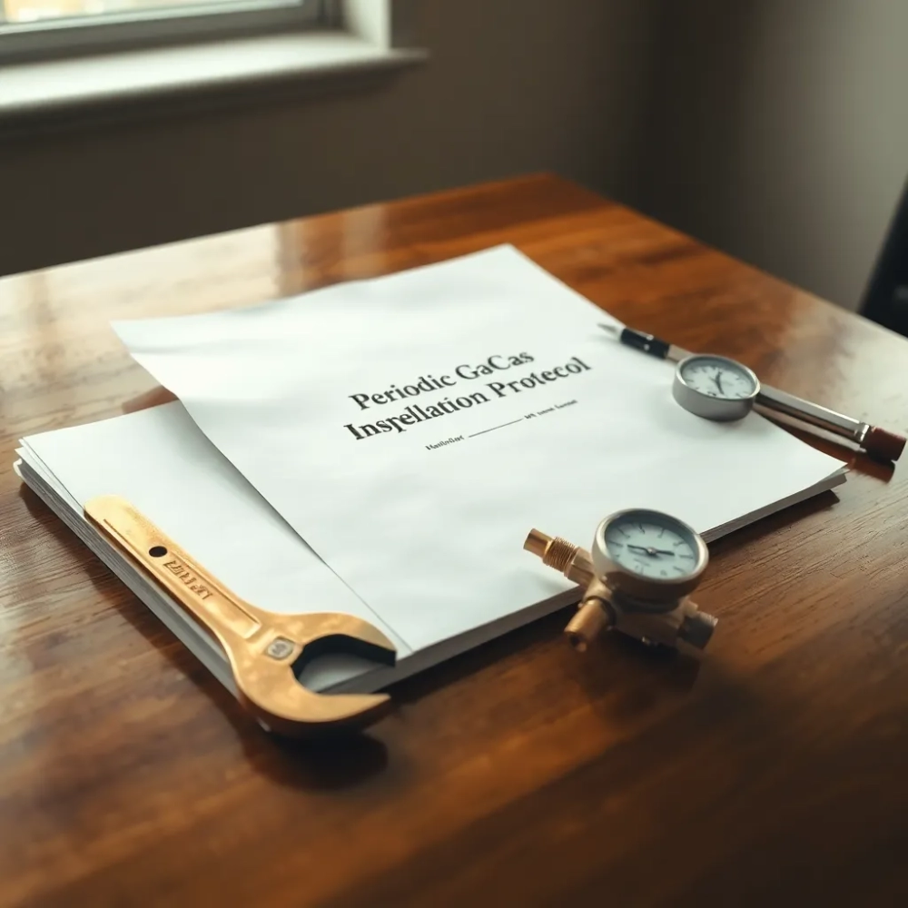 Protokół okresowej kontroli instalacji gazowej u odbiorcy indywidualnego