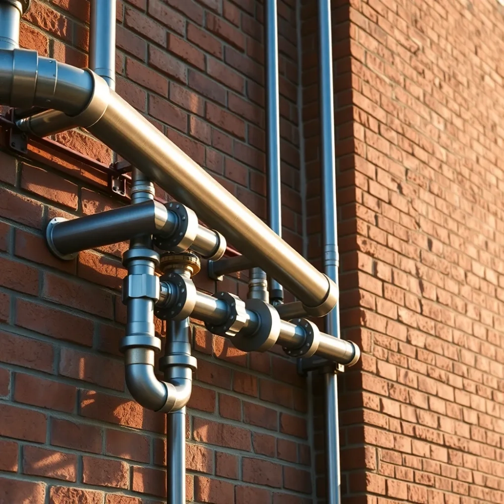 Prowadzenie instalacji gazowej na zewnątrz budynku