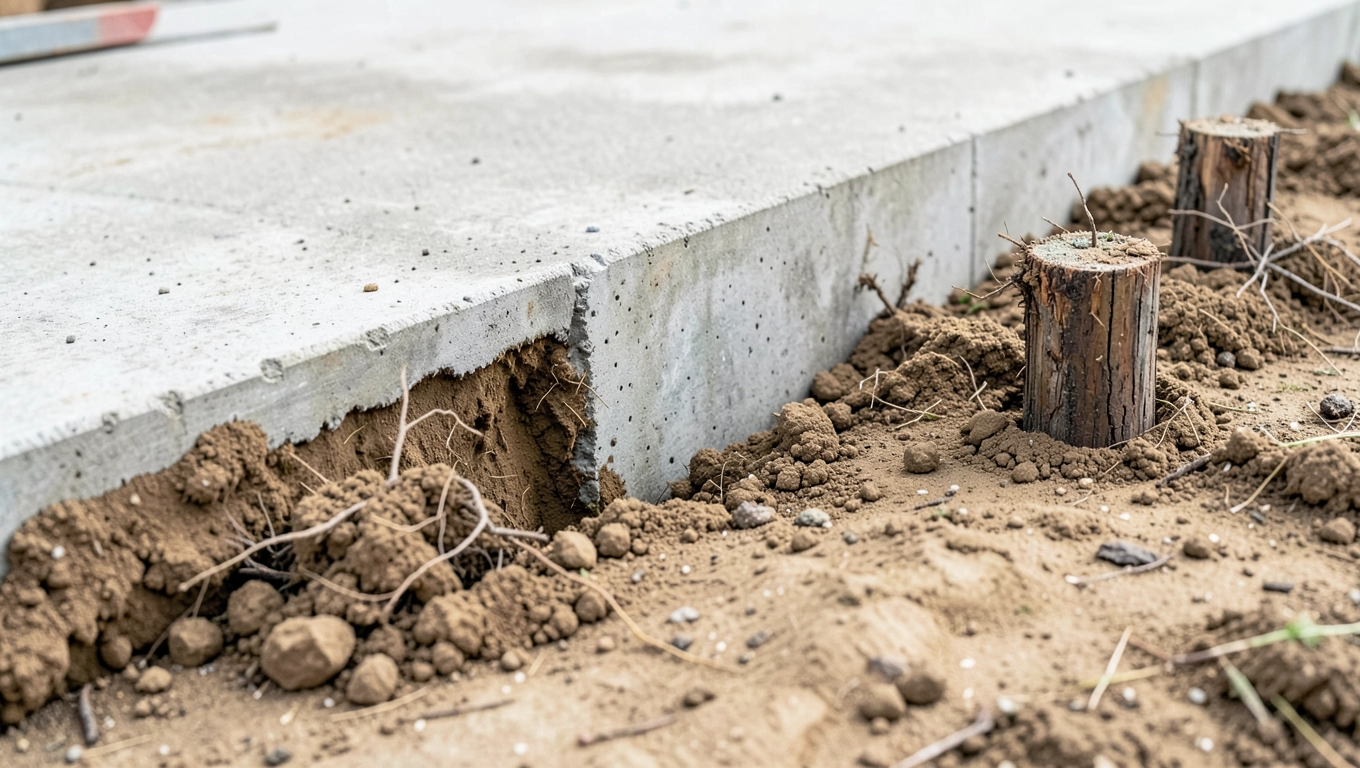 Przygotowanie gruntu pod chudziaka