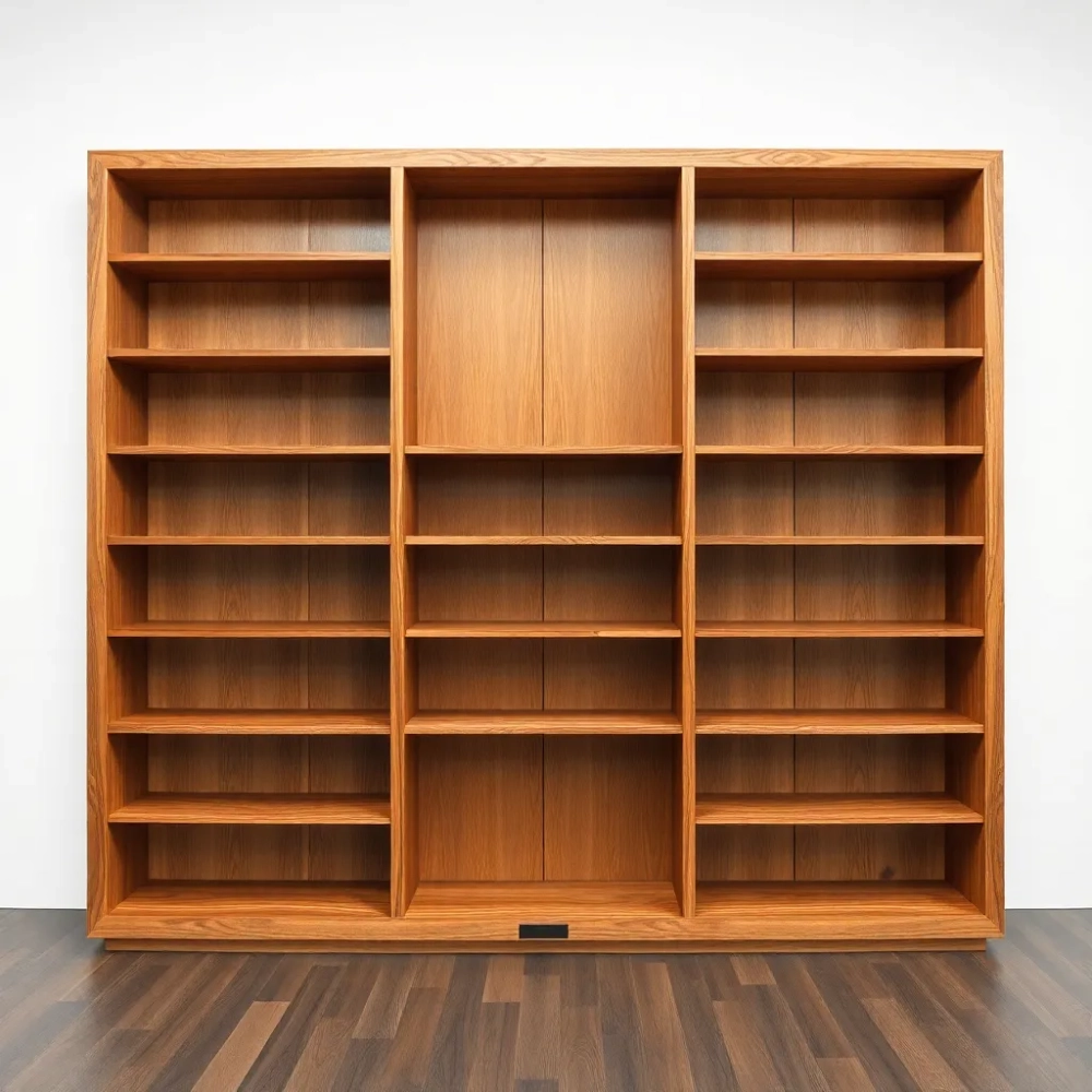 Regał drewniany na książki