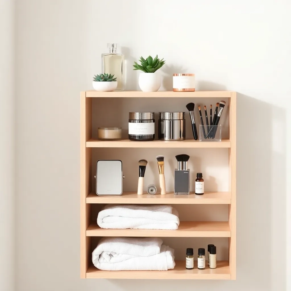 Regał na kosmetyki do pokoju
