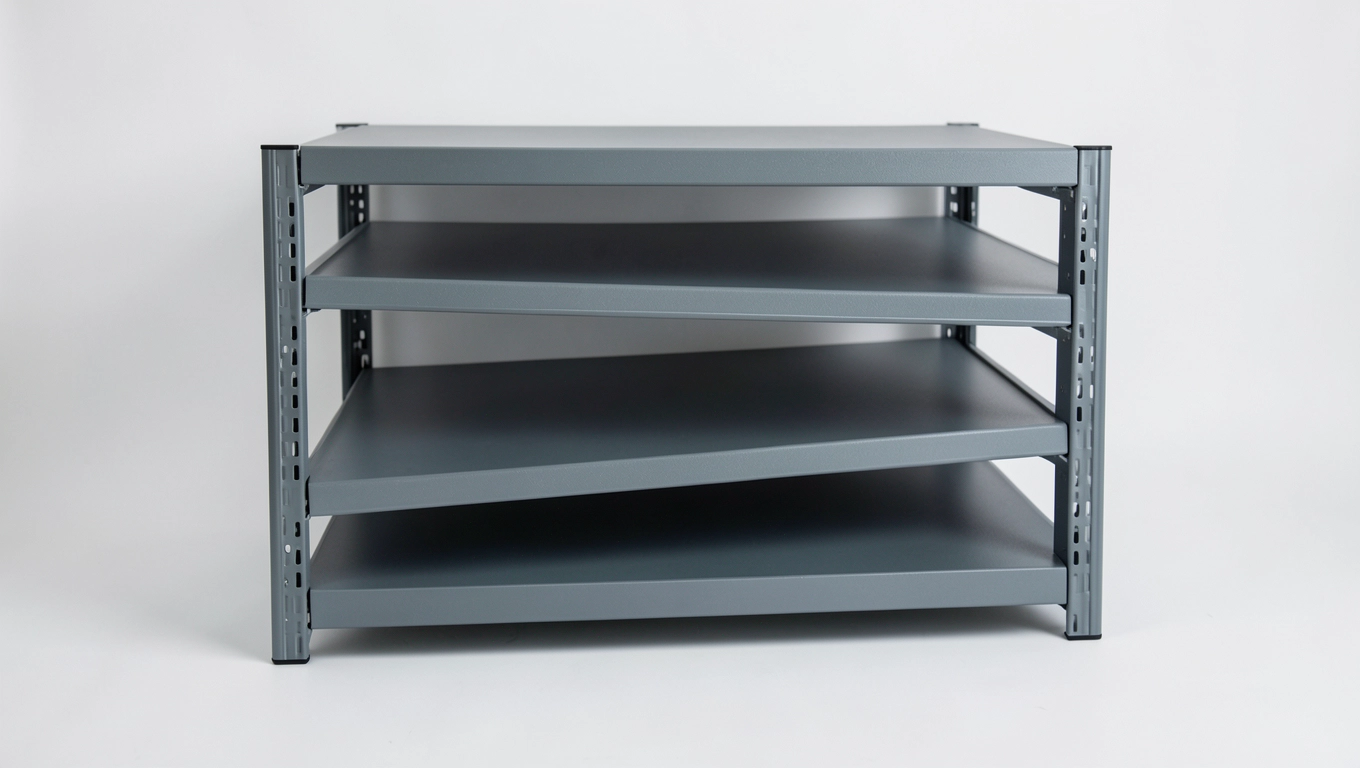 Regały półkowe antystatyczne odprowadzające ładunki