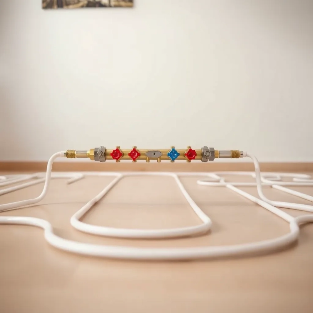 Regulacja temperatury ogrzewania podłogowego