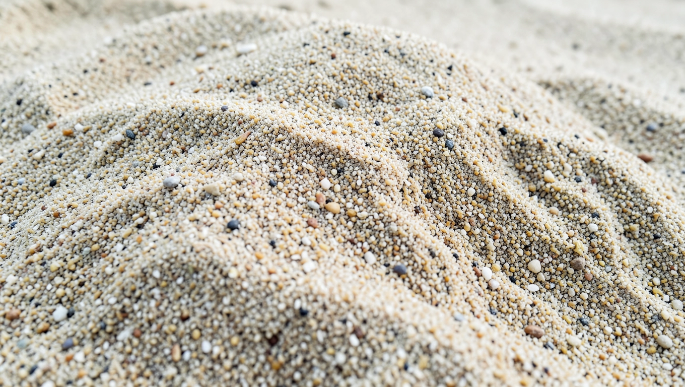 Rodzaj piasku do podsypki chudziaka