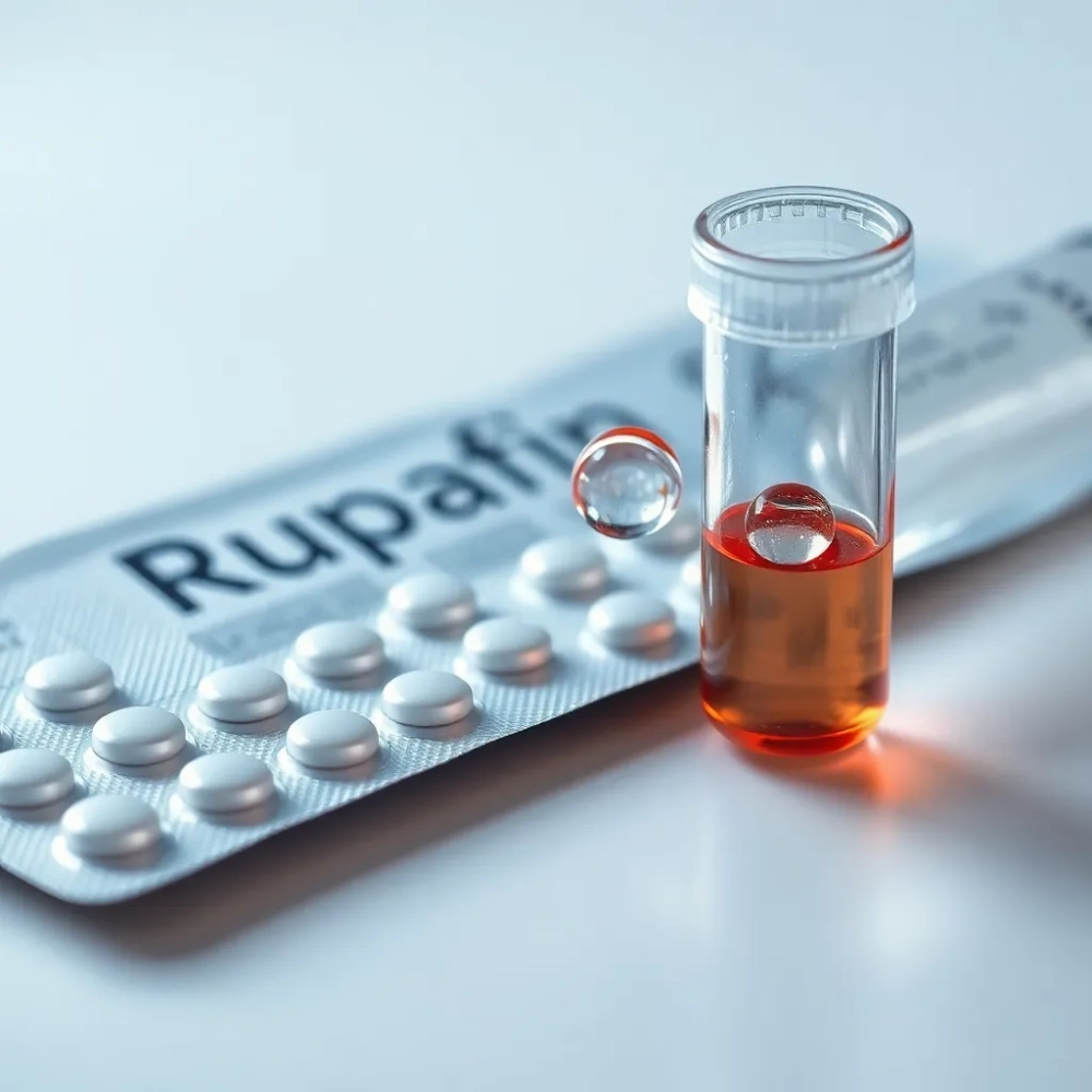 Rupafin a testy alergiczne z krwi