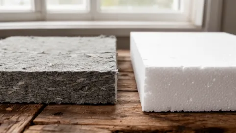 15 cm wełny ile to styropianu