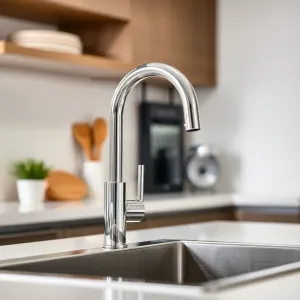 Bateria kuchenna GROHE z wyciąganą wylewką chrom