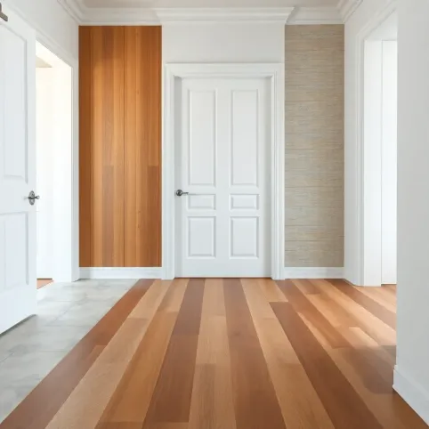 Białe drzwi jaka podłoga