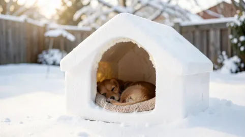 budka styropianowa dla psa