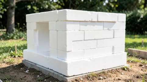 budowa domu z klocków styropianowych