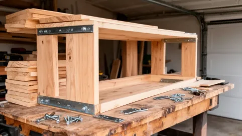 budowa regału drewnianego