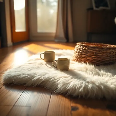 Ciepła podłoga bez ogrzewania podłogowego