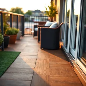 Co na balkon na podłogę