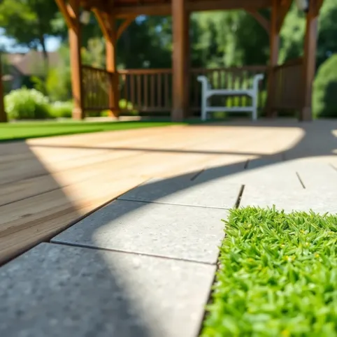 Co na podłogę w altanie na działce