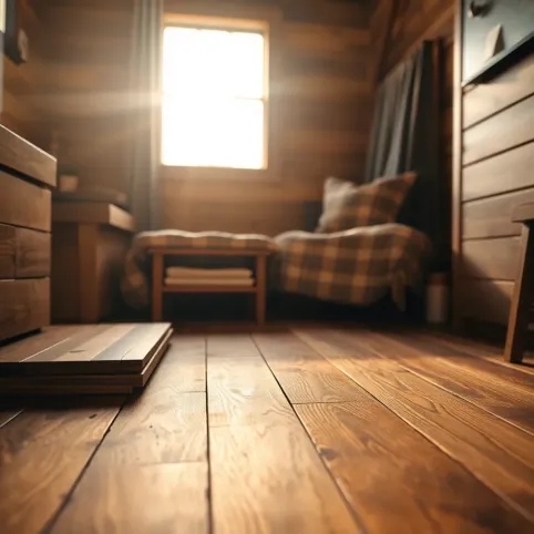 Co na podłogę w domku na działce