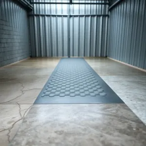 Co na podłogę w garażu blaszanym