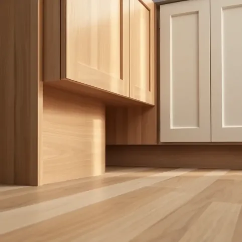 Czy meble kuchenne mogą stać na panelach winylowych