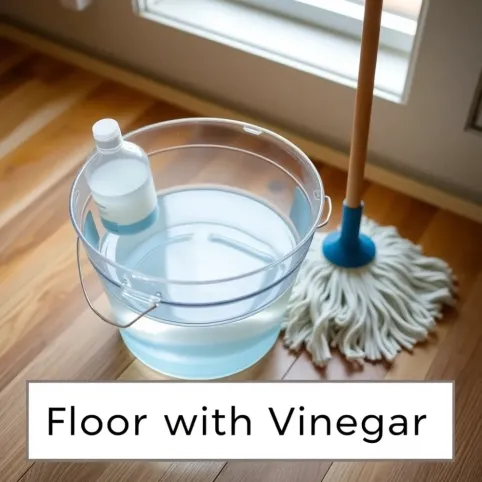 Czy można myć podłogę octem