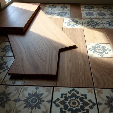 Czy można położyć panele na płytki ceramiczne