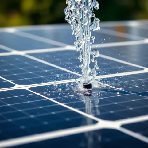 Czy panele fotowoltaiczne można myć karcherem