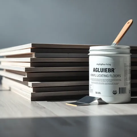 Czy panele winylowe na klik można kleić