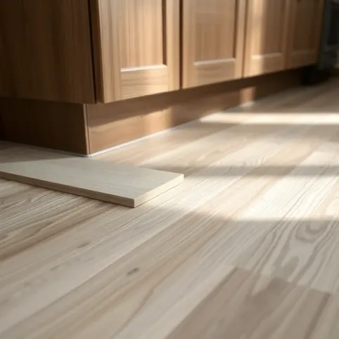 Czy układać panele winylowe pod szafkami w kuchni