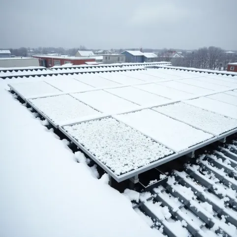 Czym czyścić panele fotowoltaiczne że śniegu