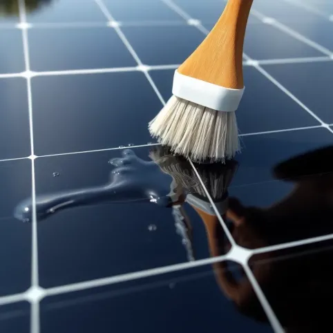 Czym myć panele solarne