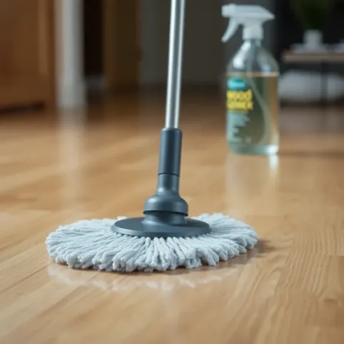 Czym myć podłogę drewnianą lakierowaną