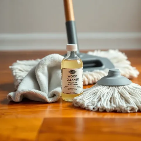 Czym myć podłogę woskowaną