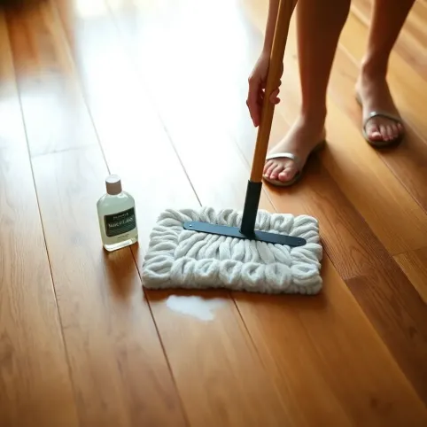 Czym myć podłogi drewniane