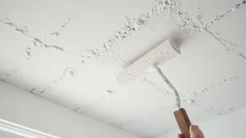 Czym pomalować kasetony styropianowe na suficie