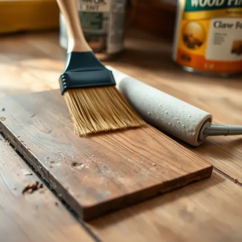 Czym pomalować starą podłogę drewnianą