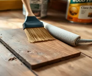 Czym pomalować starą podłogę drewnianą
