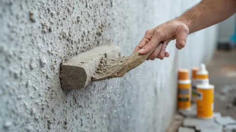 czym przykleić styrodur do betonu