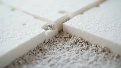 Czym wypełnić szczeliny w styropianie na podłodze