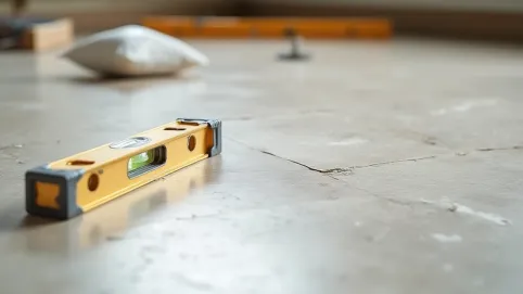 Czym wyrównać krzywą podłogę