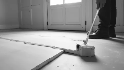 czym wyrównać podłogę pod panele