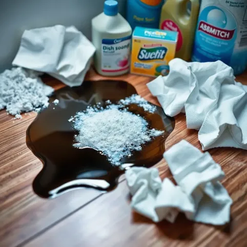 Czym zmyć olej z podłogi