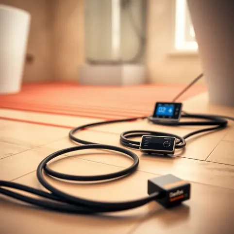 Danfoss ogrzewanie podłogowe elektryczne