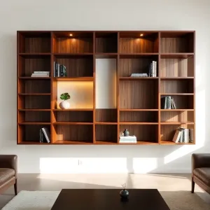 Designerski regał na książki