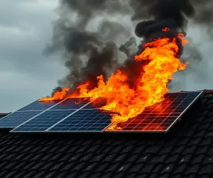 Dlaczego palą się panele fotowoltaiczne