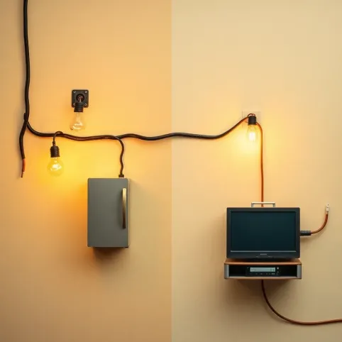 Dlaczego w instalacji domowej odbiorniki łączy się równolegle a nie szeregowo