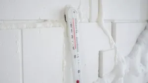 do jakiej temperatury można kleić styropian pianka